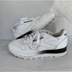 Reebok Men's Classic GZ5642 White Black Casual Shoes Sneakers Size 10